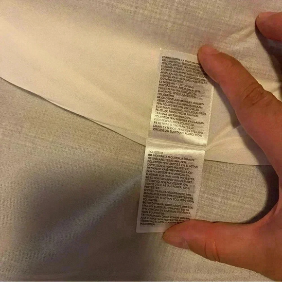 NWT H&M Women's Belted Midi Knee Length Sheath Dress Professional Grey XXL - Picture 8 of 16